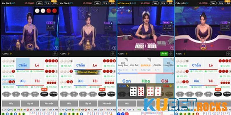 Thông tin về sảnh Ku casino độc quyền của nhà cái Kubet